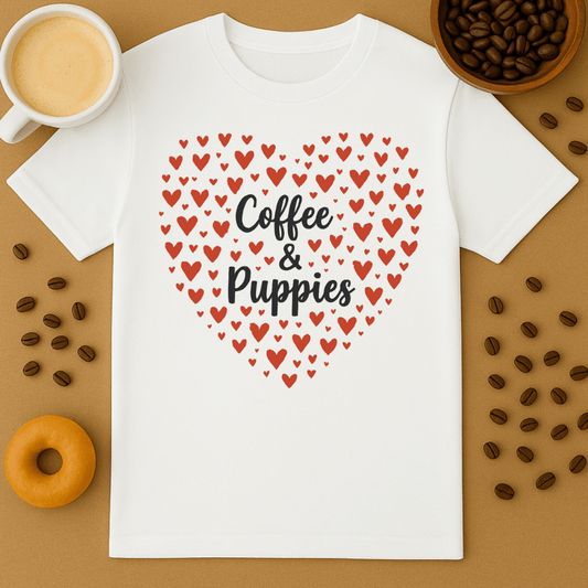 Coffee & Puppies Tee