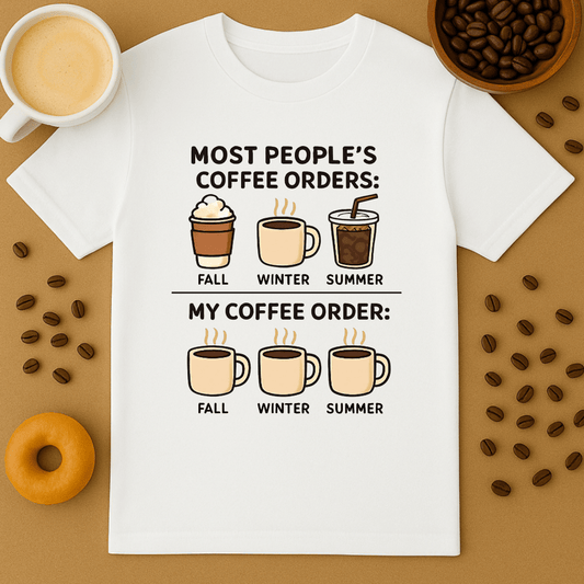 Same Coffee Year Round Shirt