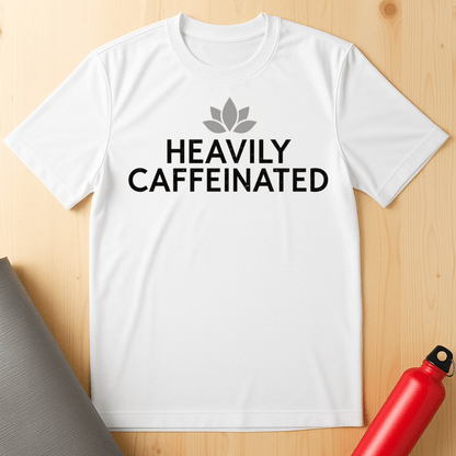 Heavily Caffeinated Yoga Tee