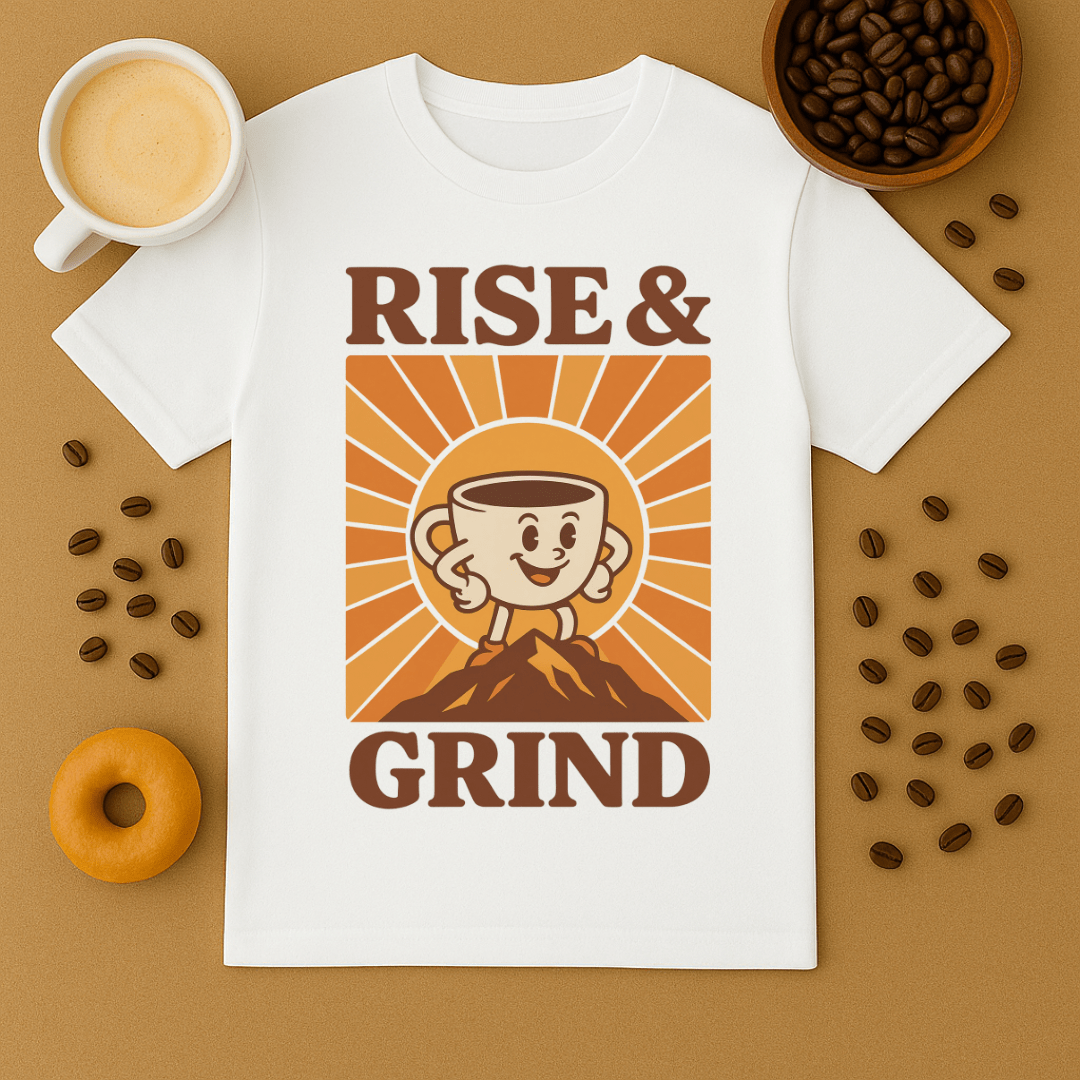 Rise & Grind Mountain Tee