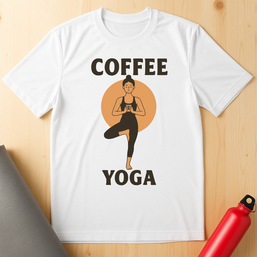 Tree Pose Coffee Tee