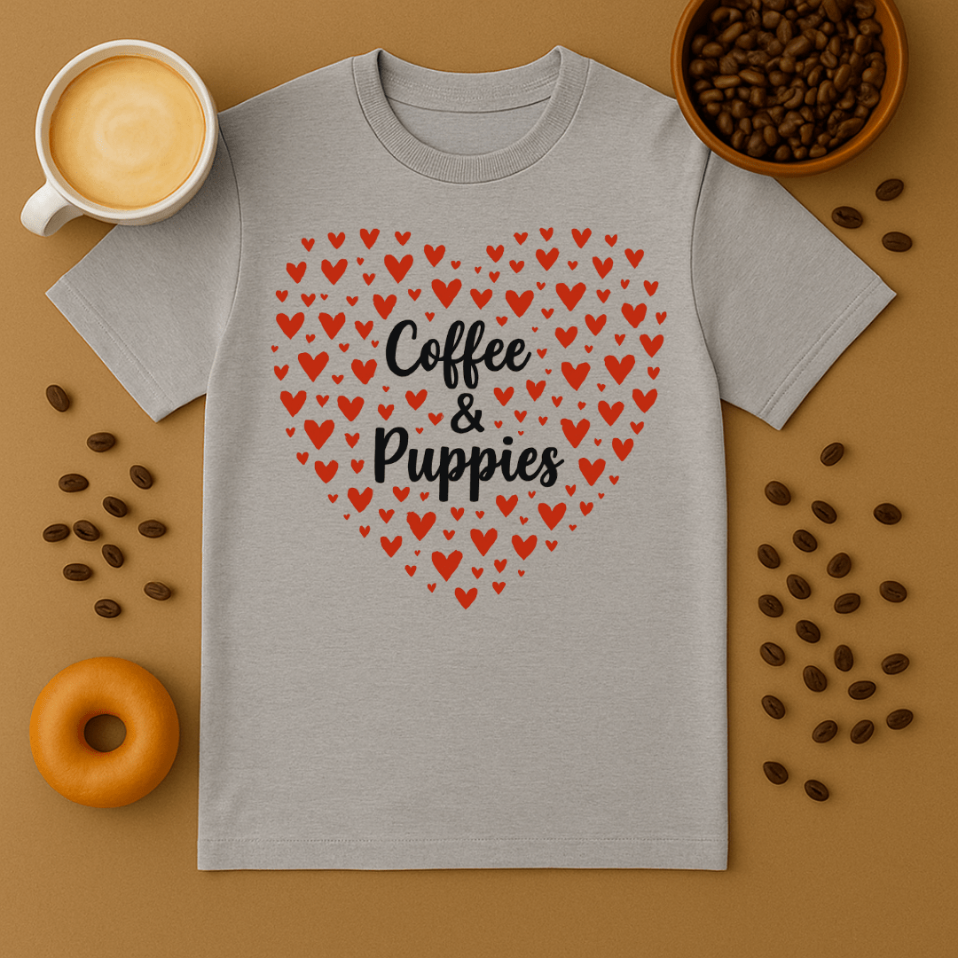 Coffee & Puppies Tee