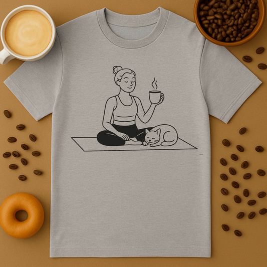 Yoga Pose Cat Tee