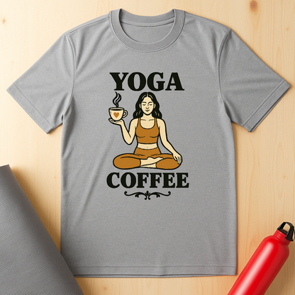 Yoga & Coffee Unisex Tee