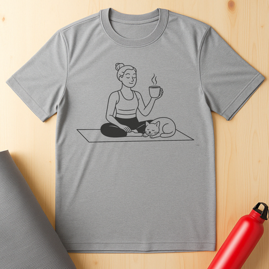Yoga Pose Cat Tee
