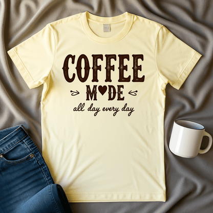 Coffee Mode All Day Every Day T Shirt