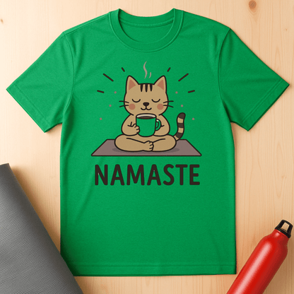 Namaste Cat Tee