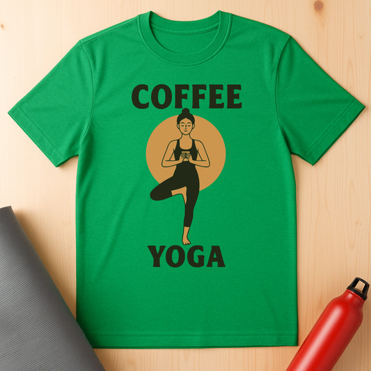 Tree Pose Coffee Tee