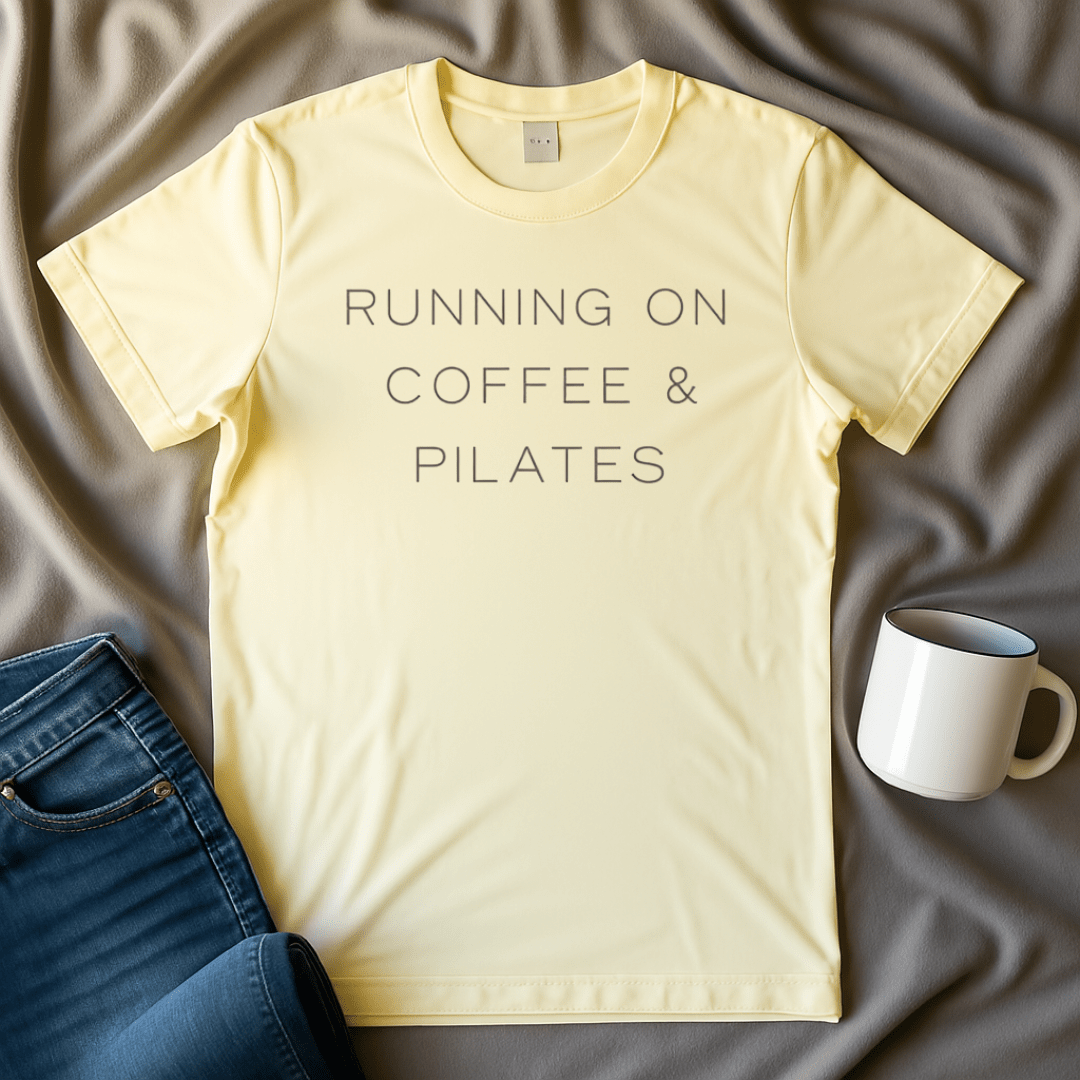 Running On Coffee & Pilates T-shirt