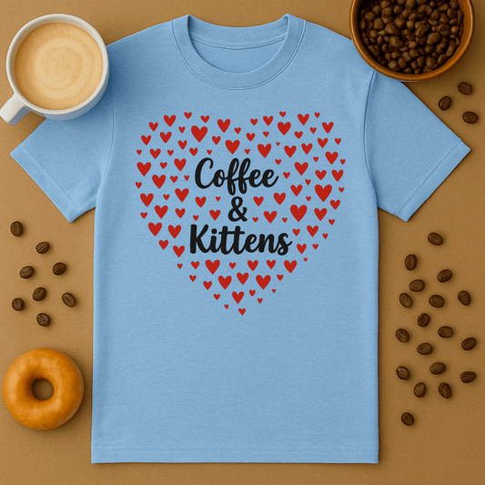 Coffee & Kittens Tee