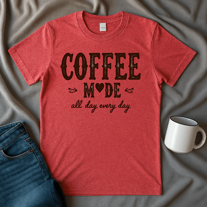 Coffee Mode All Day Every Day T Shirt