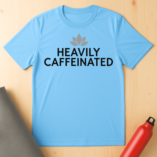 Heavily Caffeinated Yoga Tee