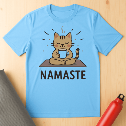 Namaste Cat Tee