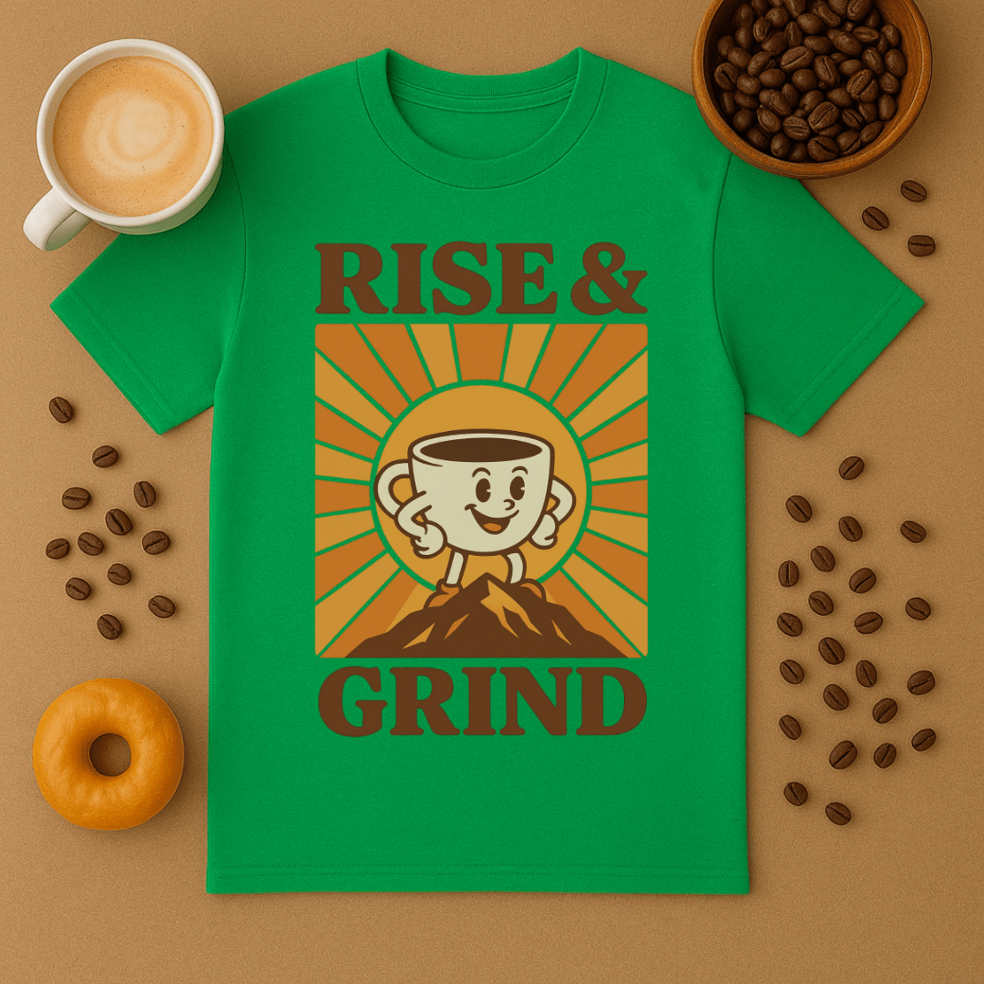 Rise & Grind Mountain Tee