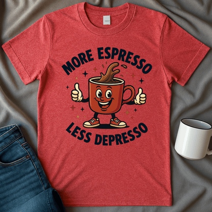 More Espresso Less Depresso Tee