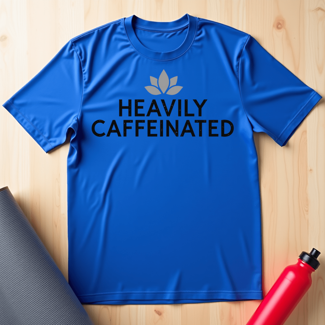 Heavily Caffeinated Yoga Tee