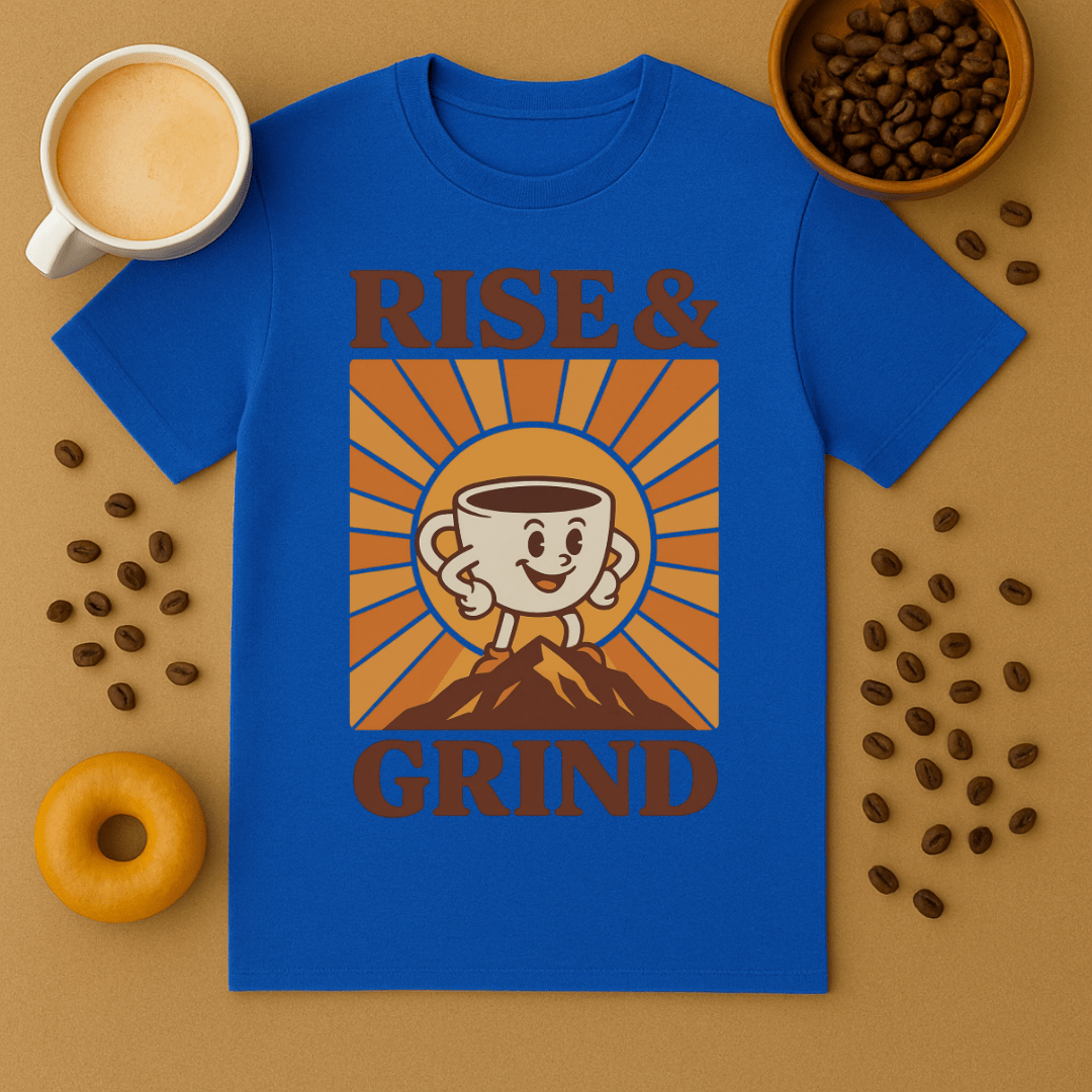 Rise & Grind Mountain Tee