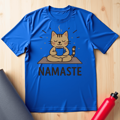 Namaste Cat Tee