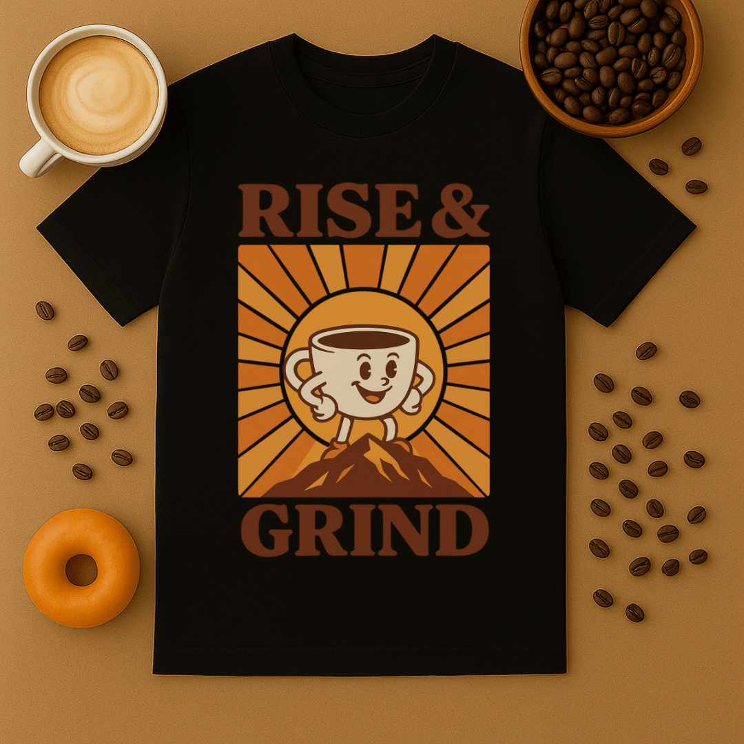 Rise & Grind Mountain Tee