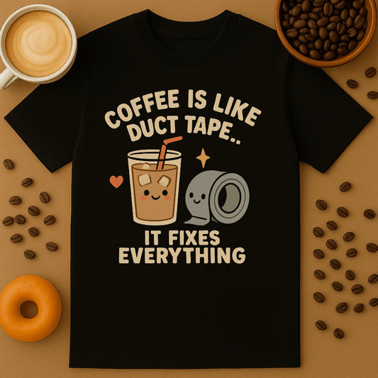 Duct Tape Coffee Shirt