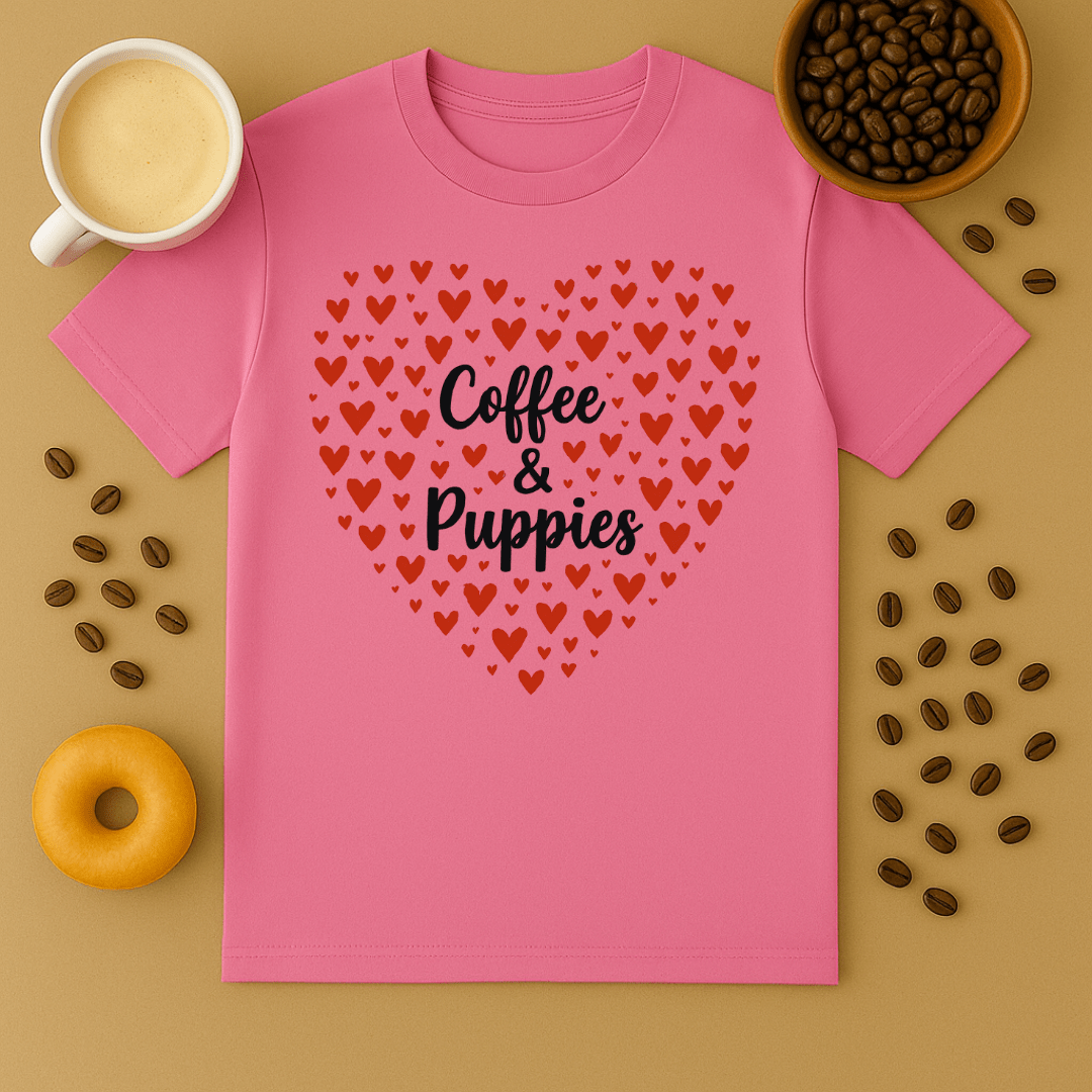 Coffee & Puppies Tee