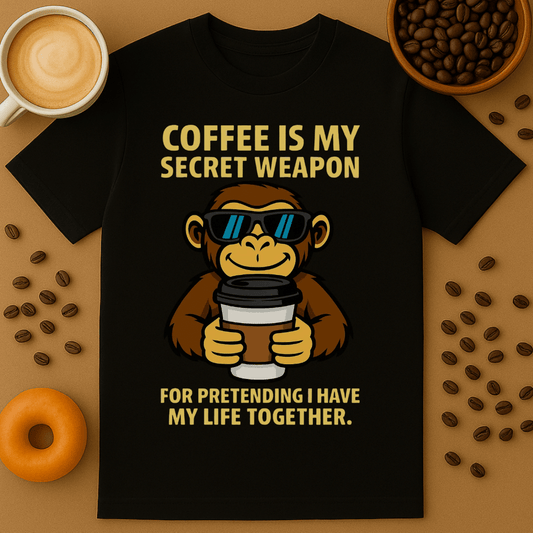 Secret Weapon Coffee Shirt